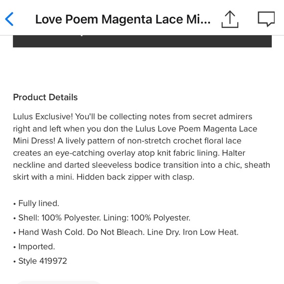 Lulus Love Poem Magenta Lace Dress - Picture 12 of 13